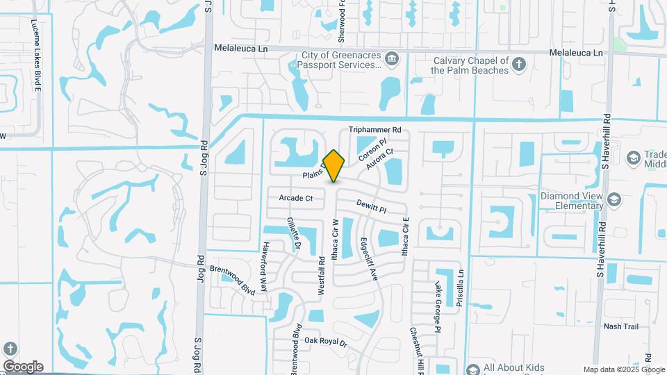 5968 Ithaca Cir W Map and Location Details