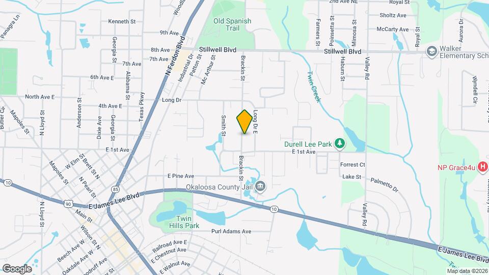 315 Brackin St Map and Location Details