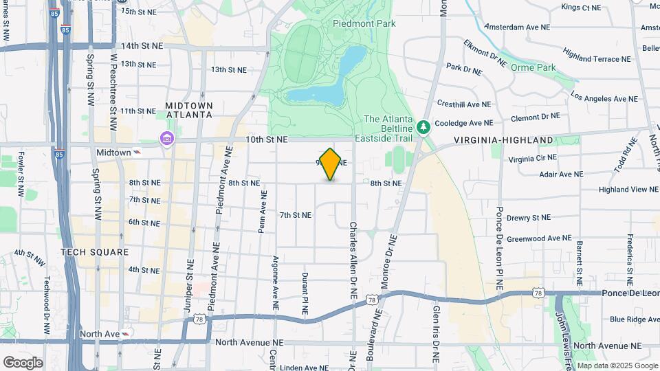 395 8th St NE, Unit 395 Map and Location Details