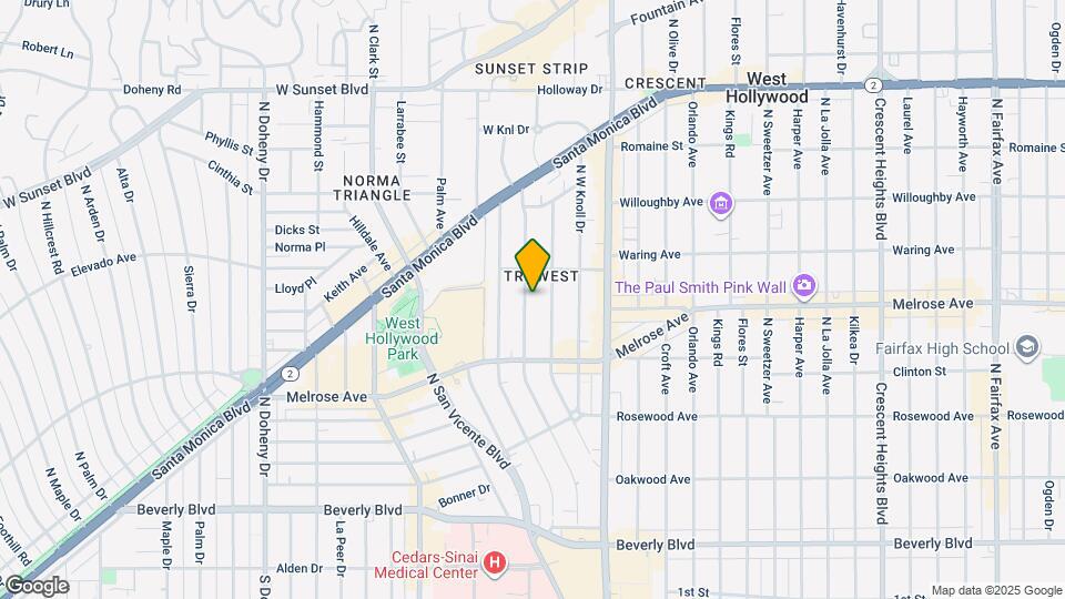 704 Westbourne Dr Map and Location Details