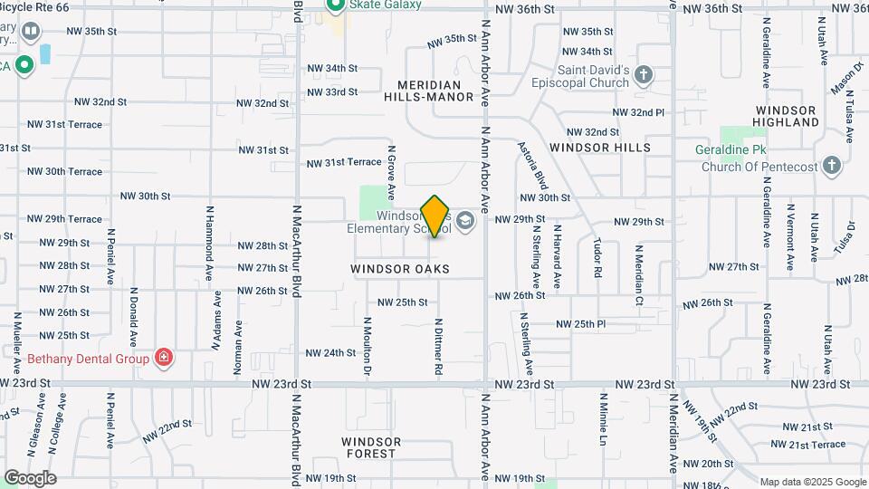 2808 N Ditmer Rd Map and Location Details
