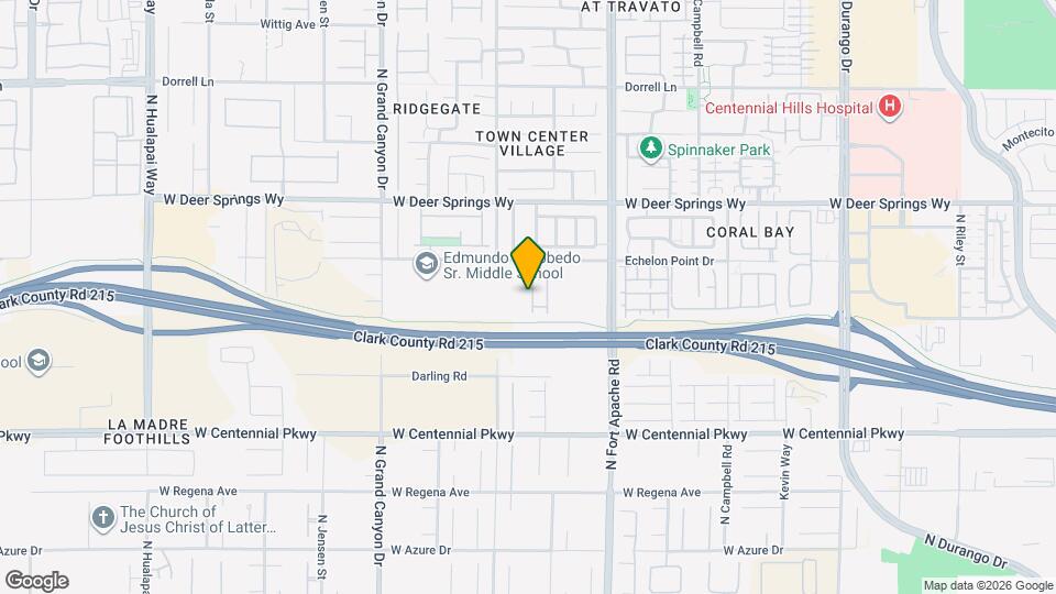 6635 Weeping Pine St Map and Location Details