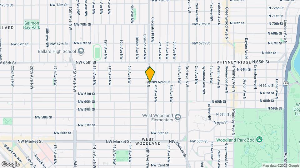 6130 8th Ave NW Map and Location Details
