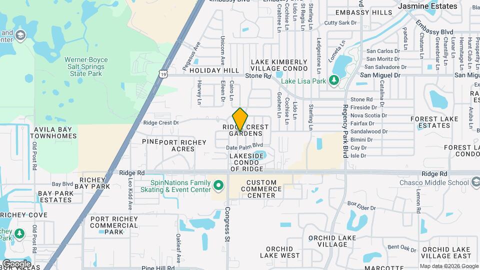 8650 Robilina Rd Map and Location Details