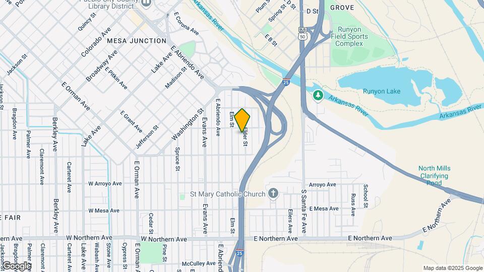 913 Box Elder St Map and Location Details