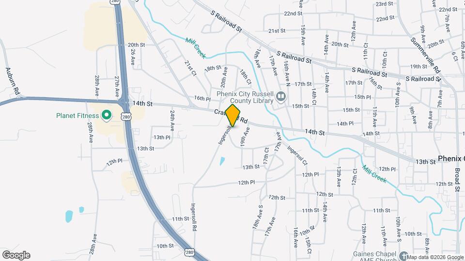 1346 Ingersoll Dr Map and Location Details