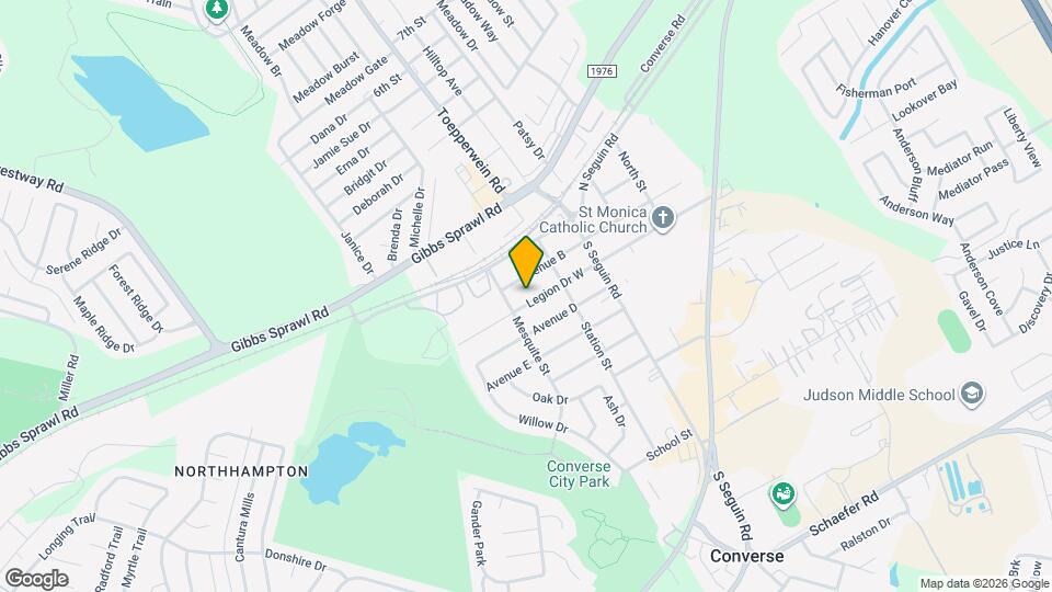 215 Legion Dr W Map and Location Details