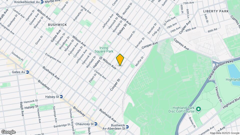 1255 Decatur St Mapa y Detalles de la Ubicación