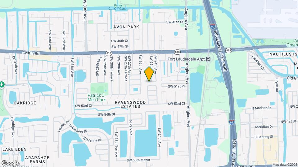 2461 SW 50th St Map and Location Details