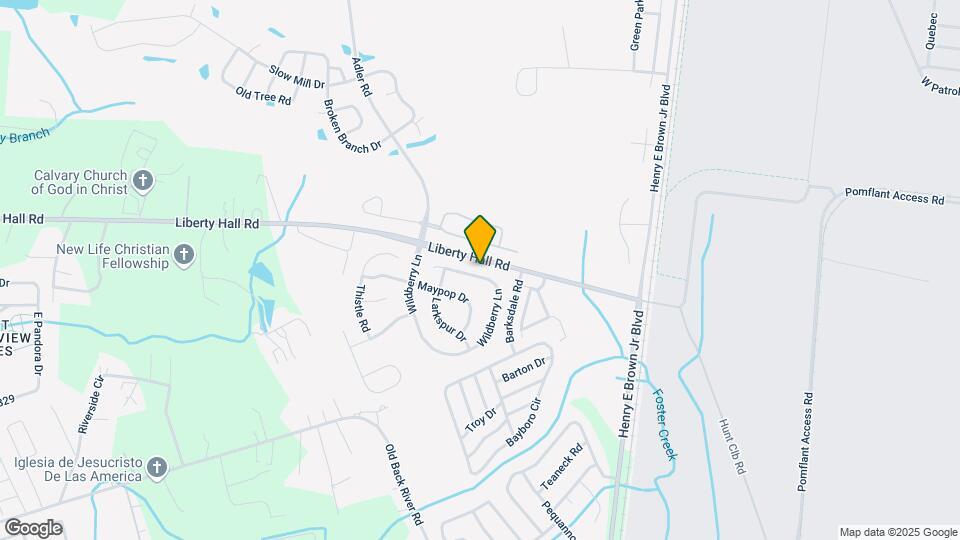204 Wildberry Ln Map and Location Details