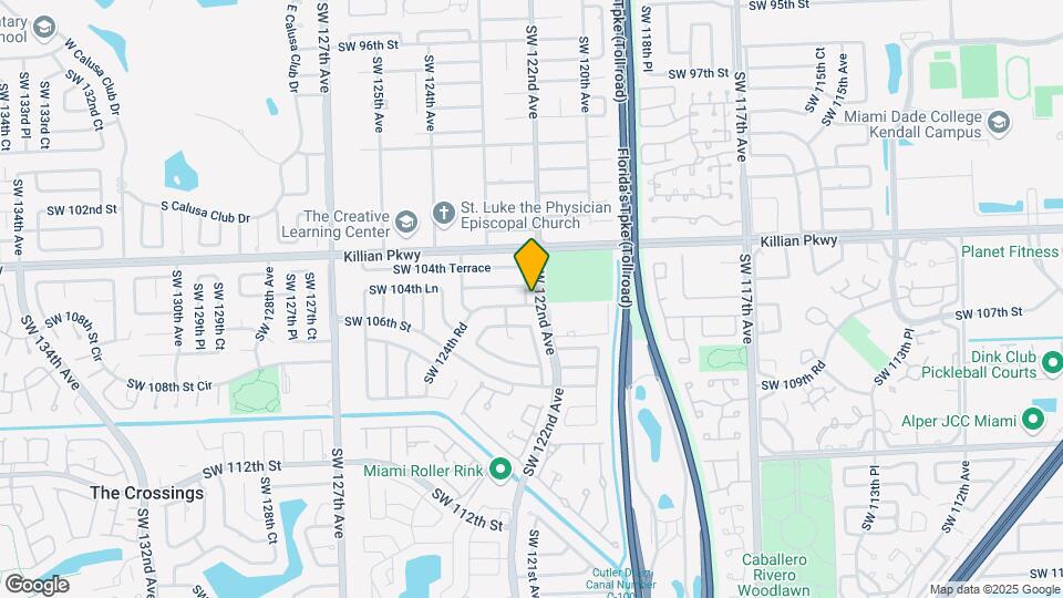 10491 SW 122nd Ct Mapa y Detalles de la Ubicación