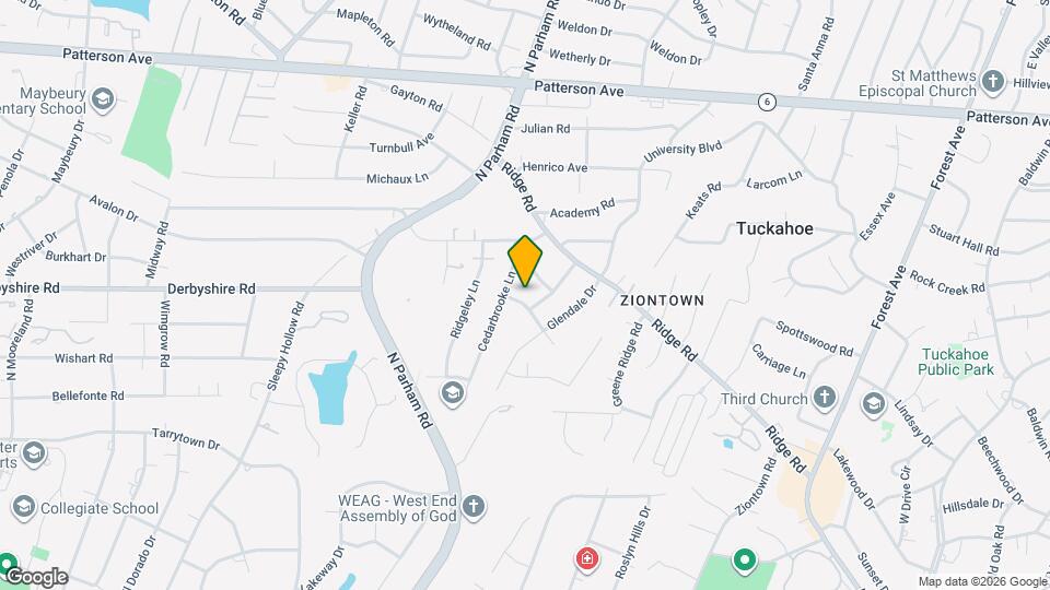 8602 Warrenton Dr Map and Location Details