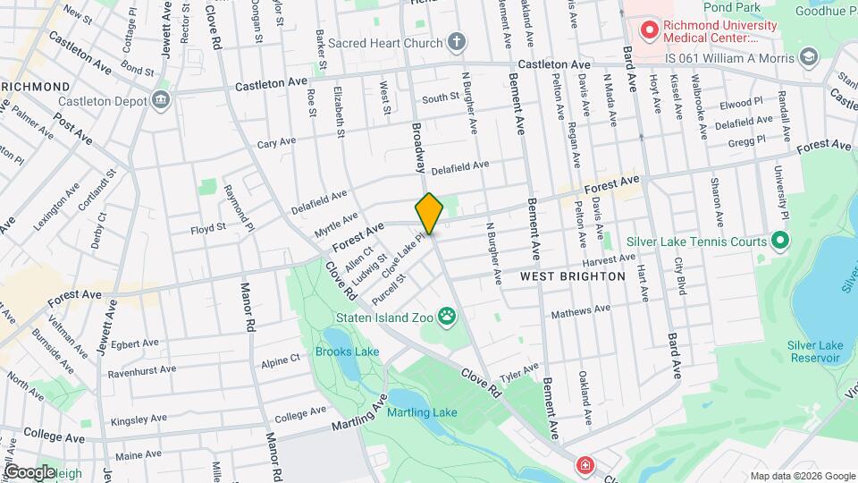 520 Broadway Map and Location Details