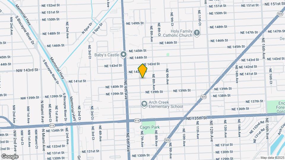710 NE 141st St Map and Location Details