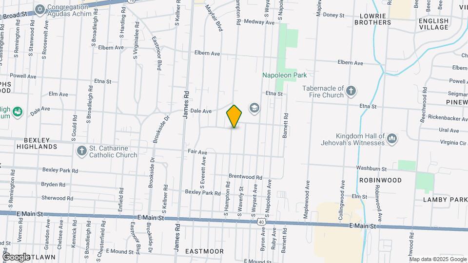 462 S Hampton Rd Map and Location Details