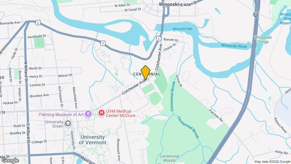 307 Colchester Ave Mapa y Detalles de la Ubicación