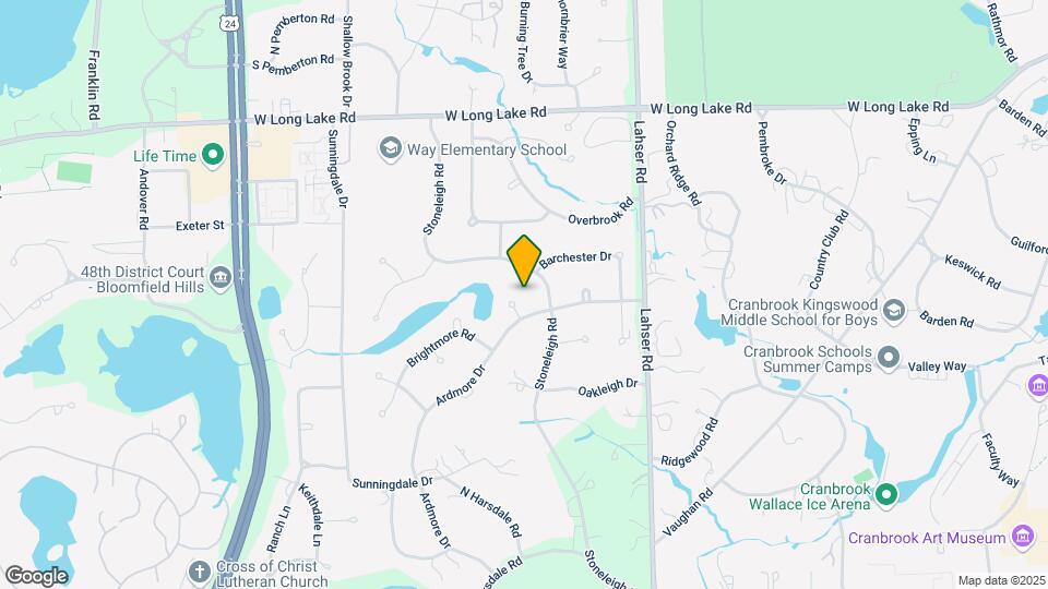 427 Fox Hill Dr Mapa y Detalles de la Ubicación