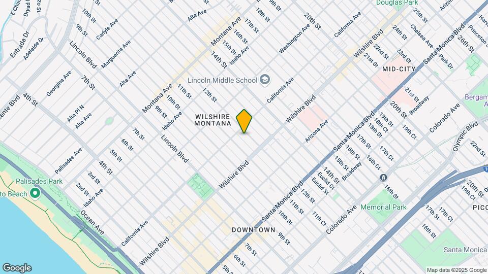 1114 12th St Map and Location Details