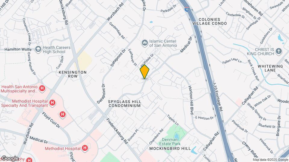 4119 Medical DriveUnit 301C Map and Location Details