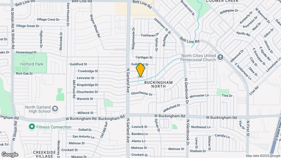 2302 Longridge Dr Map and Location Details
