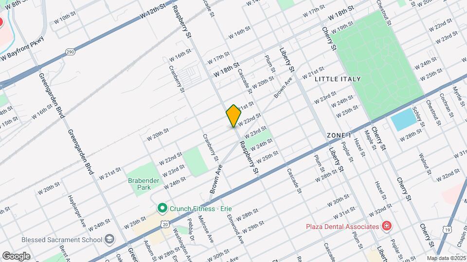 2202 Raspberry St Map and Location Details