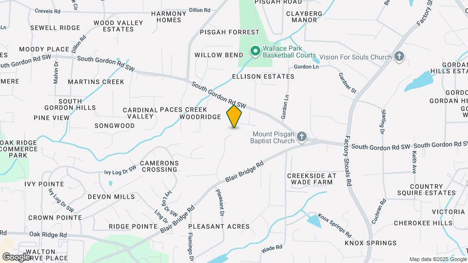 6735 Hembree Dr Map and Location Details