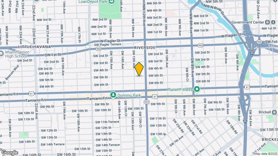 1244 SW 5th St Map and Location Details