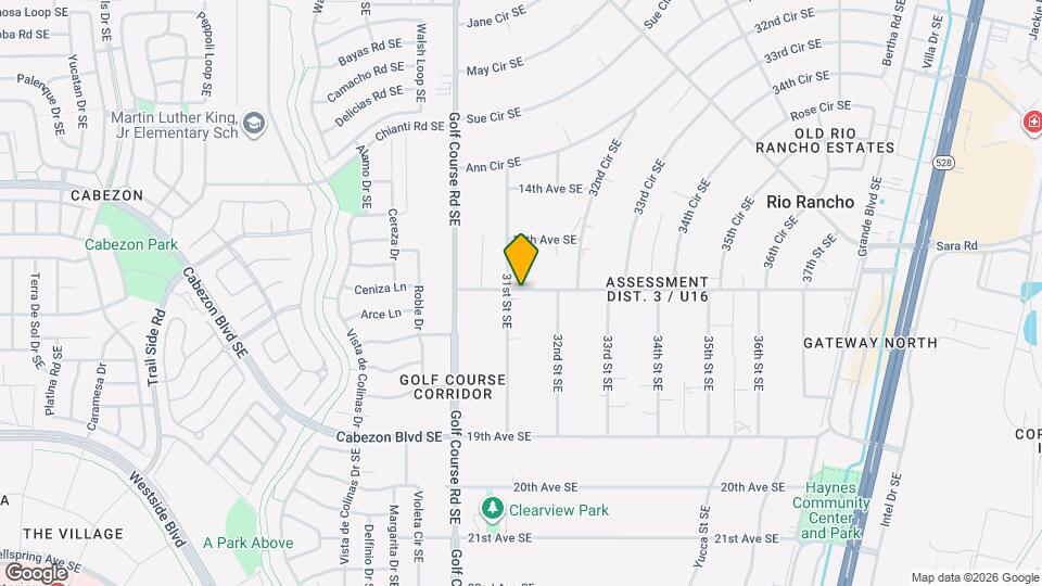 1600 31st St SE Map and Location Details