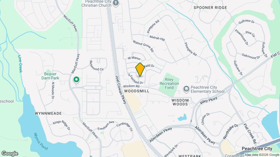 602 N Fairfield Dr Map and Location Details