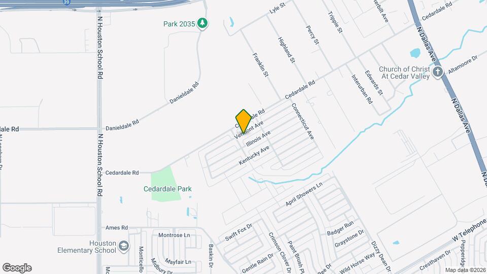 1430 Vermont Ave Mapa y Detalles de la Ubicación