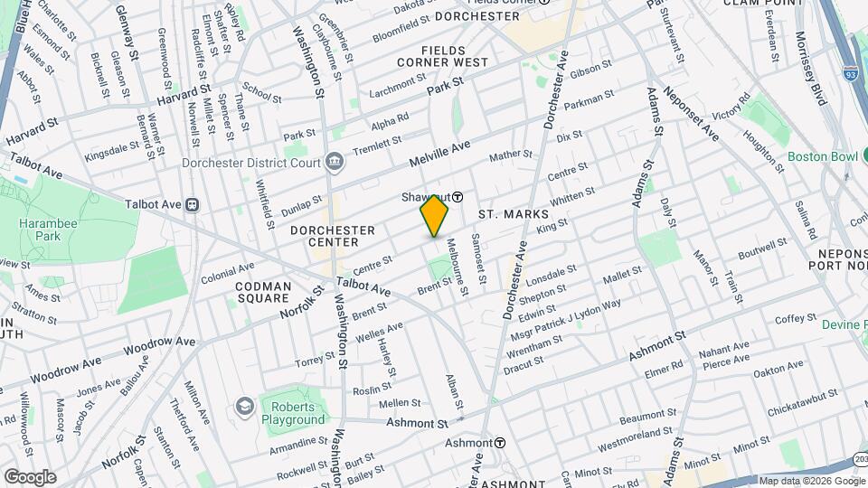 117 Centre St Map and Location Details