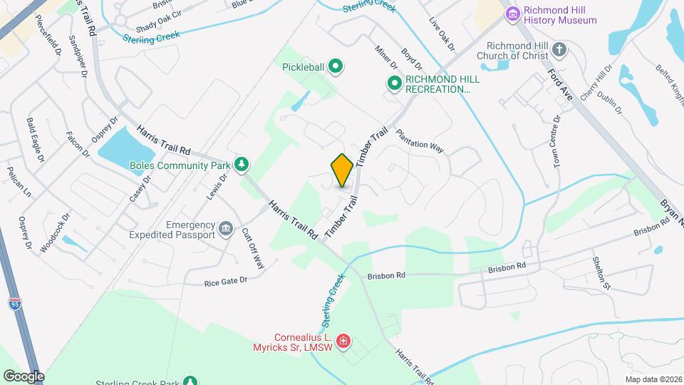 195 Connor Lp Map and Location Details