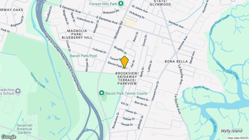 2217 Bacon Park Dr Map and Location Details