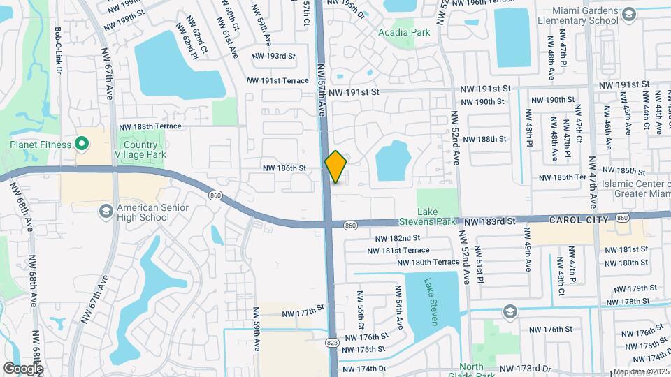 18402 NW 56th Pl Map and Location Details