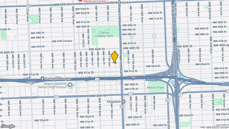 1250 NW 43rd St Map and Location Details