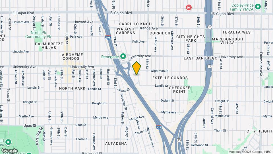 3750 Swift Ave Map and Location Details