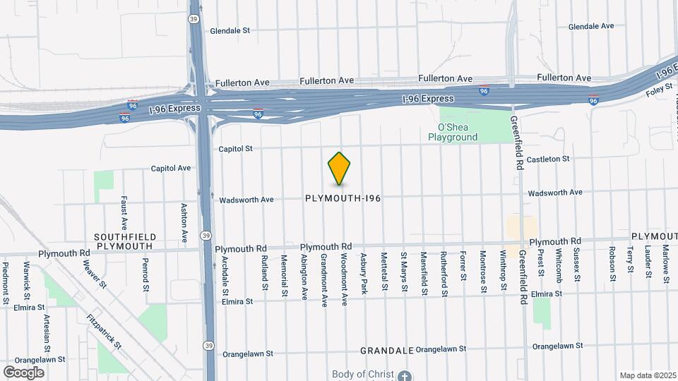 12019 Woodmont Ave, Unit Lower Map and Location Details