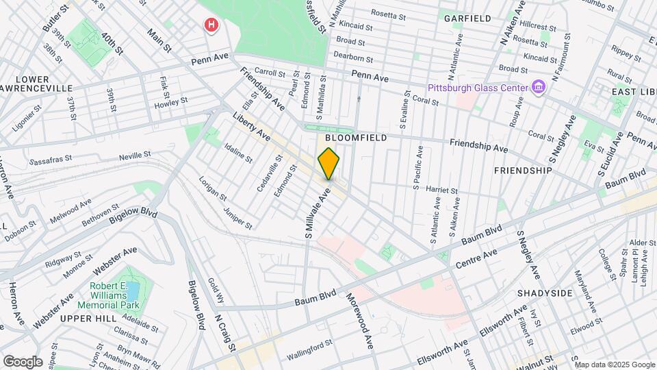 506-510 S Millvale Ave Mapa y Detalles de la Ubicación