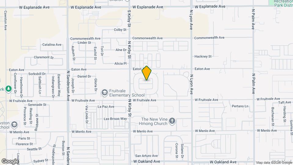 2208 El Grande St Map and Location Details