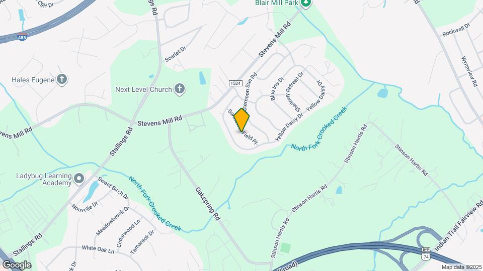 1516 Sunflower Field Pl Map and Location Details