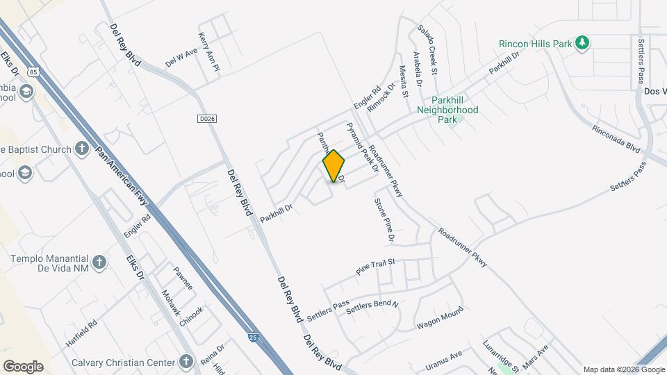 4522 Hillsboro Loop Map and Location Details