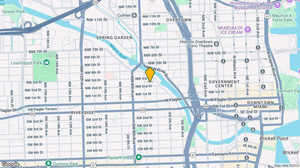 641 NW 2nd St Map and Location Details