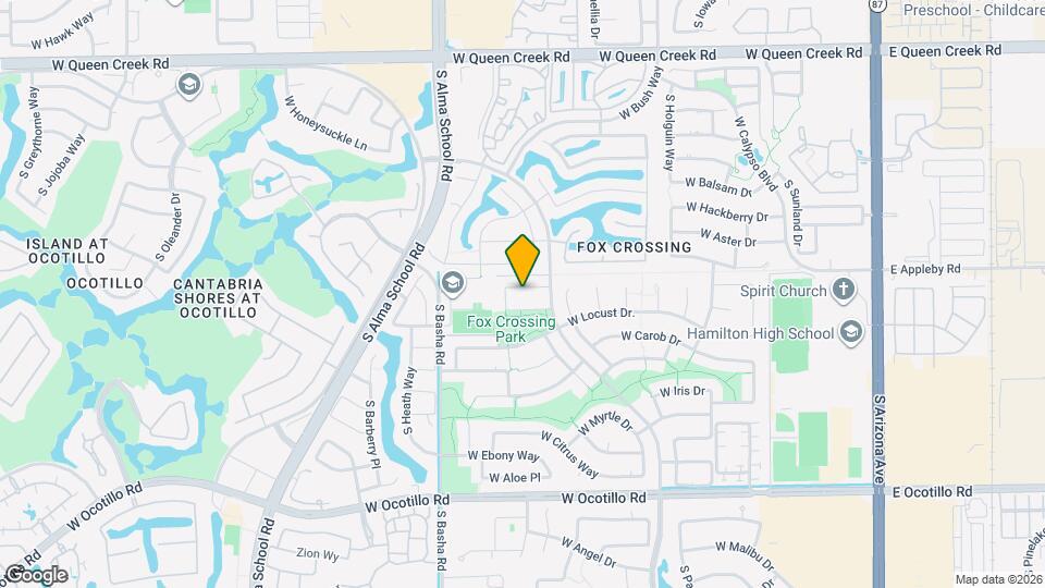 731 W Indigo Dr Map and Location Details