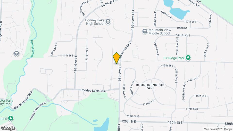 11221 197th Ave E Mapa y Detalles de la Ubicación