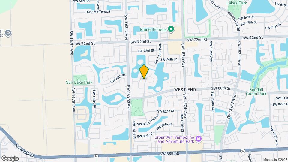 7780 SW 160th Ave Map and Location Details