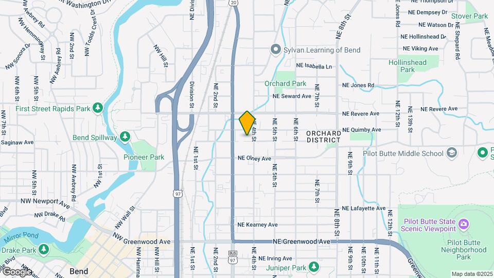 354 NE Penn Ave Map and Location Details