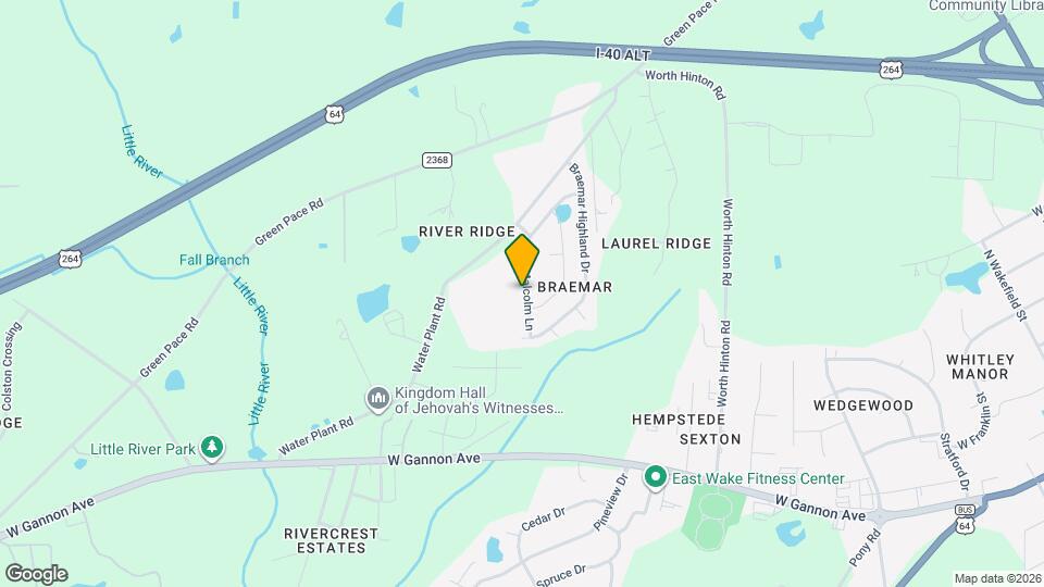 2324 King Malcolm Ln Mapa y Detalles de la Ubicación