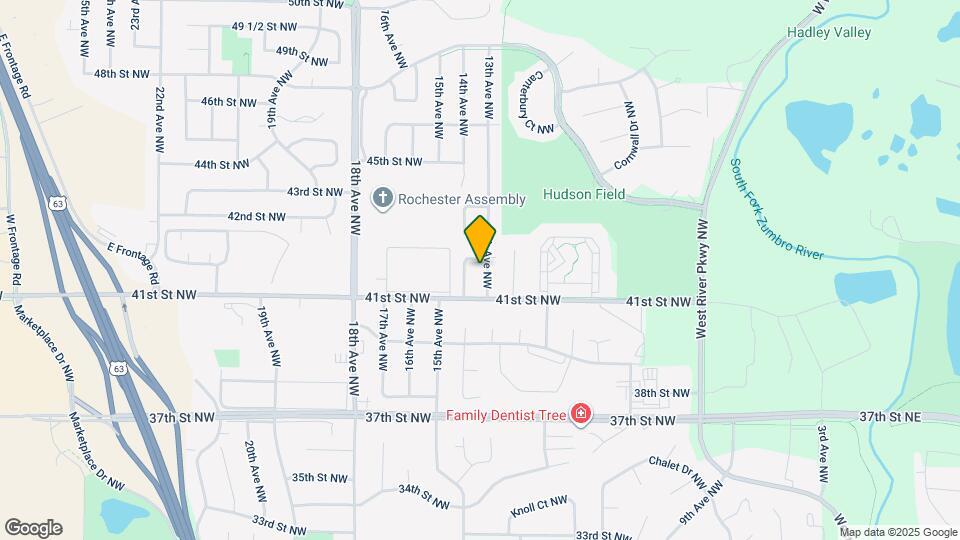 4127 13th Ave NW Map and Location Details