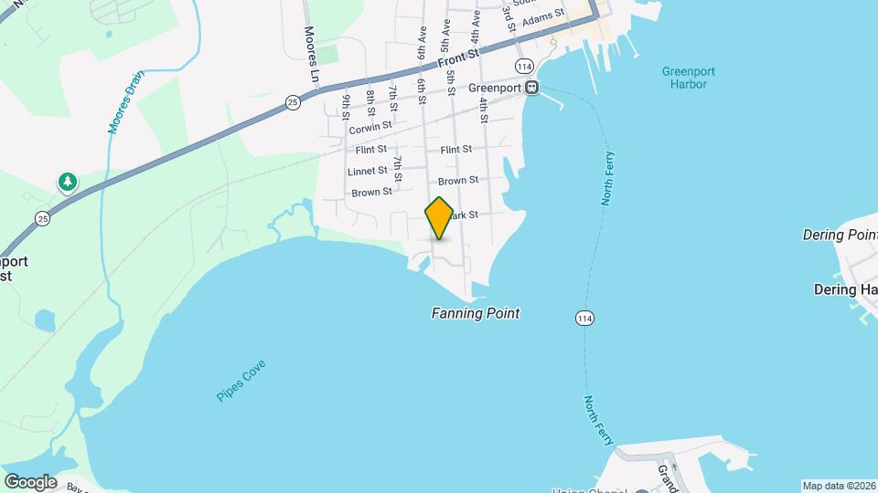 134 6th St Map and Location Details