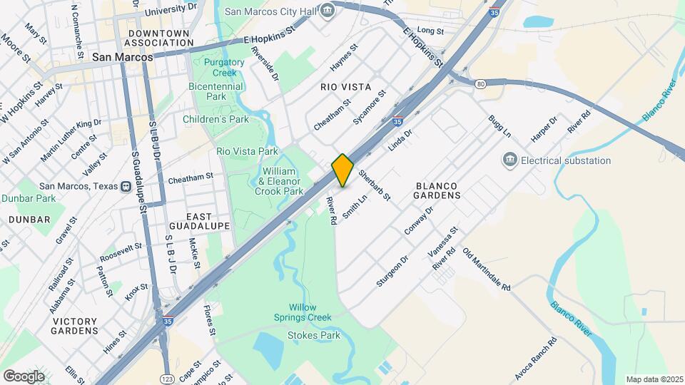112 Linda Dr Mapa y Detalles de la Ubicación